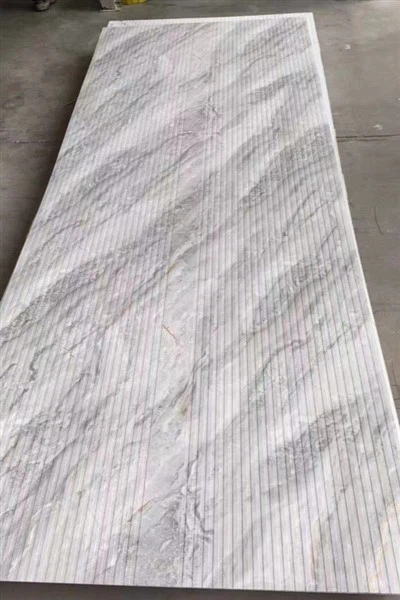 溝付きPVC大理石シート